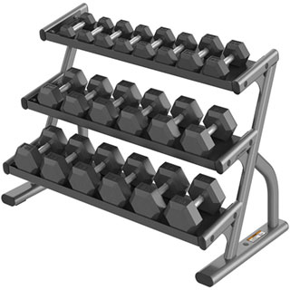 LifeFitness/力健 三层哑铃架